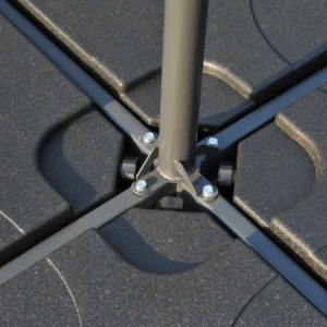 Outsunny Σετ 4τμχ Πλαστική Βάση Ομπρέλα Κήπου 50? 50 7,5 εκ 84D-021 - Image 7