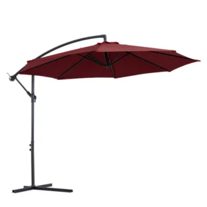 Outsunny Outsunny Outdoor Parasol Ατσάλινο και Πολυεστερικό Πλαίσιο Αδιάβροχο Anti-UV Φ300x250cm