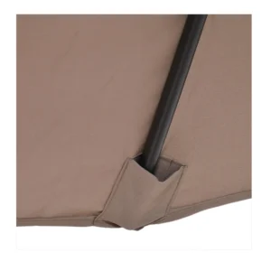 Διπλή Κρεμαστή Ομπρέλα Κήπου από Ατσάλι με Μανιβέλα 270 x 460 x 250 cm Outsunny 84D-085BN - Image 5