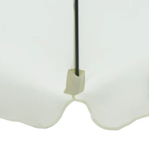 Outsunny Στρογγυλή ομπρέλα κήπου με κεντρικό στύλο και αεραγωγό, Φ266x250cm, Μπεζ 84D-157BG - Image 7