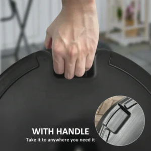 Outsunny βάση ομπρέλας κήπου διαμέτρου 38-48mm με πλαϊνή γέμιση, Ø48,5x36cm 84D-198V00BK - Image 5