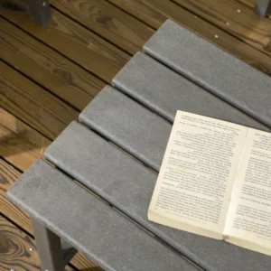 Σαλόνι κήπου με καναπέ, 2 πολυθρόνες και HDPE τραπεζάκι σαλονιού με μαξιλάρια, Σκούρο Γκρι 84G-445V00BN - Image 6