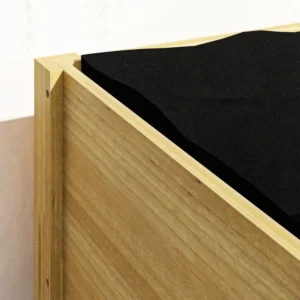 Outsunny  Υπερυψωμένη ζαρντινιέρα 118L με 2 οπές αποστράγγισης και διαφανείς τοίχους, από ξύλο έλατου, 110x50x80 εκ.  84H-176V01ND - Image 7