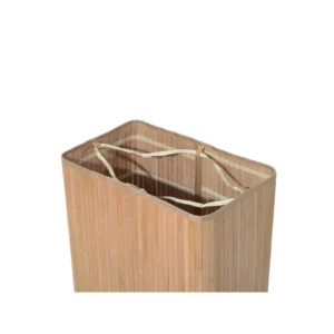 Καλάθι Απλύτων από Μπαμπού με 2 Χώρους HOMCOM 850-020 - Image 6