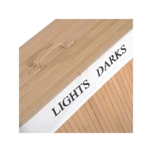 Καλάθι Απλύτων από Μπαμπού με 2 Χώρους HOMCOM 850-020 - Image 7