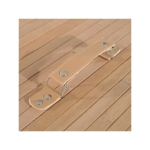 Καλάθι Απλύτων από Μπαμπού με 2 Χώρους HOMCOM 850-020 - Image 8