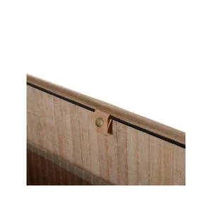 Καλάθι Απλύτων από Μπαμπού με 2 Χώρους HOMCOM 850-020 - Image 9