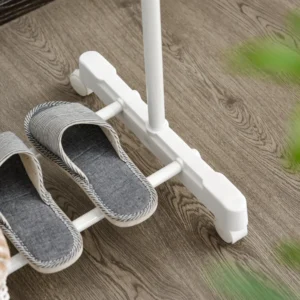 HOMCOM Σχάρα Ρυθμιζόμενου ύψους με Αποθηκευτική Βάση και 4 Τροχούς, 68,5x42x87-145 cm 850-116 - Image 7