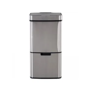 Διπλός Αυτόματος Κάδος Απορριμμάτων 72 Lt με Υπέρυθρο Αισθητήρα και Αυτόματο Καπάκι HOMCOM 851-018
