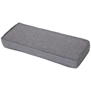 Outsunny 7 τεμαχίων Rattan Garden Lounge με τραπεζάκι σαλονιού και αρθρωτό καναπέ με μαξιλάρια, γκρι 860-020V03 - Image 7