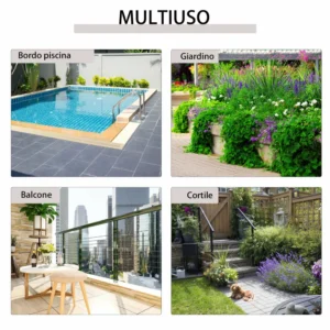 Τραπεζάκι σαλονιού Outsunny πτυσσόμενο κήπου από συνθετικό ρατάν και καφέ ατσάλι 867-034 - Image 5