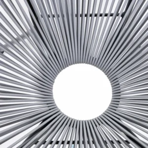 Outsunny σετ 4 οβάλ καρέκλες κήπου σε PE Rattan και μέταλλο ανθεκτικό στις καιρικές συνθήκες, ανοιχτό γκρι 73 x 77 x 87 cm 867-093V01 - Image 6