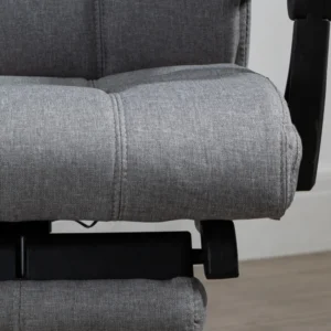 Ανακλινόμενη και θερμαινόμενη καρέκλα γραφείου Vinsetto με 6 πόντους μασάζ και 5 λειτουργίες, γκρι 921-658V90GY - Image 7