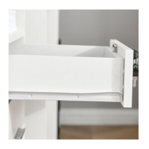 Ξύλινο Έπιπλο Γραφείου με 2 Συρτάρια και 1 Ράφι 39.5 x 40 x 60 cm Vinsetto 924-030WT - Image 2