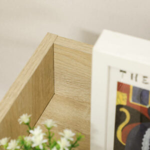 Συρταριέρα γραφείου ξύλινη Vinsetto με 4 συρτάρια, ρόδες και υπερυψωμένες άκρες, 40x36x65cm, φυσικό ξύλο 924-036ND - Image 7