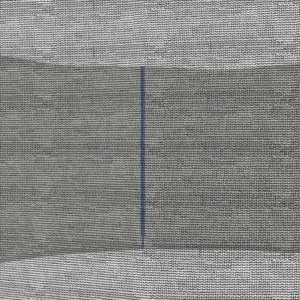 SPORTNOW Δίχτυ προστασίας τραμπολίνο με 6 στύλους με είσοδο με φερμουάρ, σε PE, Ø305x180 cm, μαύρο και μπλε A00-016V00BU - Image 6