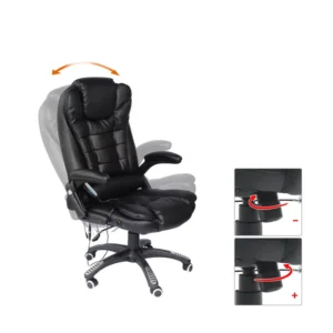 Καρέκλα Γραφείου Μασάζ 6 Σημείων HOMCOM A2-0055 - Image 2