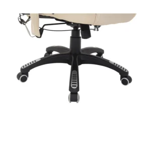 Ανακλινόμενη Πολυθρόνα Μασάζ με Τηλεχειριστήριο 62 x 68 x 111-121 cm Χρώματος Μπεζ HOMCOM A2-0057 - Image 2