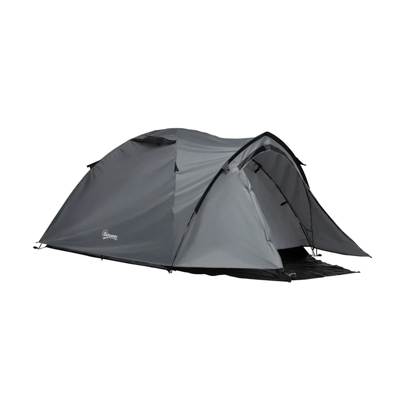 Σκηνή Camping 4 Ατόμων με Προθάλαμο 1000 mm 325 x 183 x 130 cm Outsunny A20-174 Σκηνή Camping 4 Ατόμων με Προθάλαμο 1000 mm 325 x 183 x 130 cm Outsunny A20-174