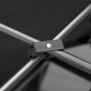 Outsunny πτυσσόμενη κούνια κάμπινγκ για ενήλικες με μαξιλάρι και τσάντα μεταφοράς, 188x64,5x53 cm - Μπλε A20-207 - Image 7