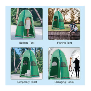 Σκηνή Αλλαγής Ρούχων / Ντους 122 x 122 x 213 cm Outsunny A20-281 - Image 4