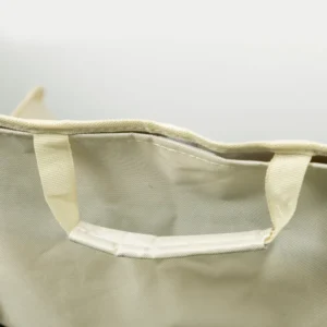 Outsunny Oxford υφασμάτινη πτυσσόμενη καρέκλα κάμπινγκ με πλαϊνή τσέπη και τσάντα μεταφοράς, 61x54x66 cm A20-292V00WT - Image 6