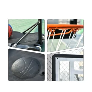 Παιδική Φορητή Μπασκέτα 1.6 - 2.1 m HOMCOM A61-021 - Image 2