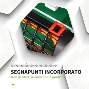 Τραπέζι HOMCOM Foosball για παιδιά με αντιολισθητικές λαβές, ταμπλό και μπάλες, 118x104x69cm A70-062V00MX - Image 3