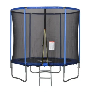 Τραμπολίνο με Προστατευτικό Δίχτυ και Σκάλα 244 cm HOMCOM A71-015V05 - Image 5