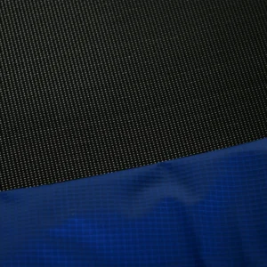 SPORTNOW Ελαστικό τραμπολίνο με σκάλα και δίχτυ ασφαλείας, από ατσάλι και πλαστικό, Ø180x200 cm, μπλε A71-036V00BU - Image 5
