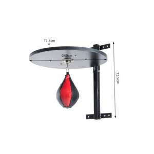 Αχλάδι Πυγμαχίας Ταχύτητας με Περιστρεφόμενη Βάση HOMCOM A90-022 - Image 2