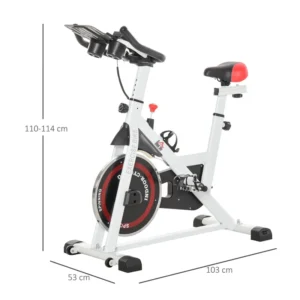 Ποδήλατο Γυμναστικής Spinning HOMCOM A90-146V01 - Image 6