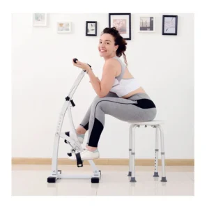 Διπλή Πεταλιέρα Χεριών - Ποδιών Χρώματος Λευκό HOMCOM A90-158 - Image 3