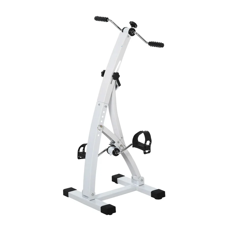 Διπλή Πεταλιέρα Χεριών - Ποδιών Χρώματος Λευκό HOMCOM A90-158 Διπλή Πεταλιέρα Χεριών - Ποδιών Χρώματος Λευκό HOMCOM A90-158