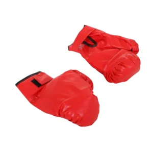 Σετ Επιδαπέδιο Αχλάδι Πυγμαχίας με Γάντια 48 x 136-154 cm HOMCOM A91-097BK - Image 2