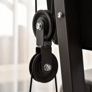 HOMCOM Fitness Station for Home and Professional Workout, Steel Multifunction Gym, 148x108x207cm - Μαύρο A91-132 - Image 5