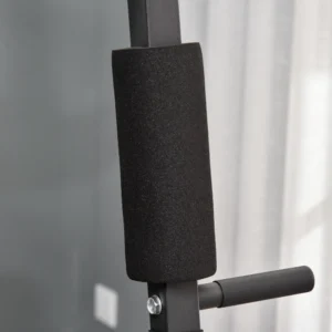 HOMCOM Fitness Station for Home and Professional Workout, Steel Multifunction Gym, 148x108x207cm - Μαύρο A91-132 - Image 7