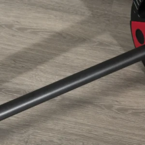 SPORTNOW Σετ Μπάρα και Δίσκοι 20kg συνολικά με Αντιολισθητική λαβή PU, Ø17x140 cm, Μαύρο και κόκκινο A91-259V00BK - Image 6