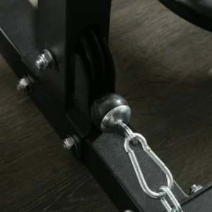 SPORTNOW Σταθμός Γυμναστικής για Ολική Προπόνηση με Μπάρα Έλξεων και Μπάρα Άρσης Βαρών, από Ατσάλι, 170x139x200 εκ., Μαύρο A91-268V00BK - Image 7