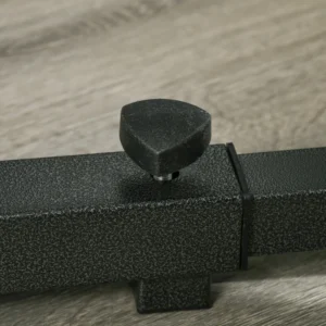 SPORTNOW Σχάρα μπάρα με ρυθμιζόμενο ύψος και πλάτος σε ατσάλι και EVA, 60-87x65x121-158cm, Μαύρο A91-277V00BK - Image 7