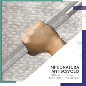 SPORTNOW Σετ Μπάρας και Δίσκων 30kg, 170x26x26cm, Κόκκινο A91-286V00RD - Image 4