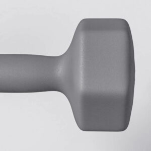 SPORTNOW Σετ 2 Εξαγωνικοί Αλτήρες 2x10 κιλά από Μέταλλο και Πλαστικό με Αντιολισθητική Λαβή 26x12x12 εκ Γκρι A91-315V09GY - Image 8