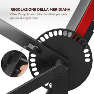 SPORTNOW  Πάγκος Ρωμαϊκός 2 σε 1 για Κάμψεις και Τρικέφαλους με Κάθισμα 5 Επιπέδων και 25 Ρυθμίσεις, Μαύρο  A91-327V00BK - Image 5