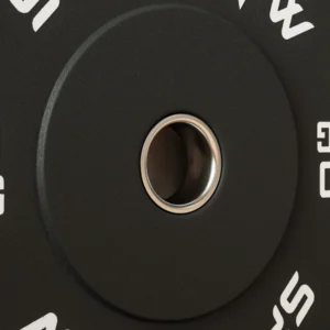 SPORTNOW Σετ 2 Δίσκοι Βάρους 10kg από Καουτσούκ με Τρύπα 2"/5 cm για Μπάρες και Μονόζυγα, Μαύρο A91-374V02BK - Image 8