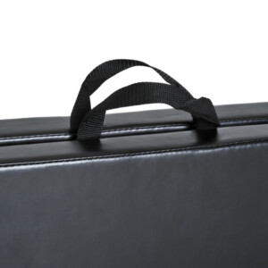 HOMCOM Πτυσσόμενο Στρώμα Γυμναστικής, Στρώμα Γυμναστικής Πάχους 5 εκ και Αντιολισθητικό, 180x60x5 εκ, Μαύρο A93-033BK - Image 7