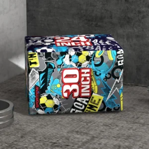 SPORTNOW Plyo Box 3 Heights Αντιολισθητικό Jumping Box για το σπίτι και το γυμναστήριο, 76x61x51cm, Πολύχρωμο A93-054V01MX - Image 5