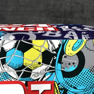 SPORTNOW Plyo Box 3 Heights Αντιολισθητικό Jumping Box για το σπίτι και το γυμναστήριο, 76x61x51cm, Πολύχρωμο A93-054V01MX - Image 7