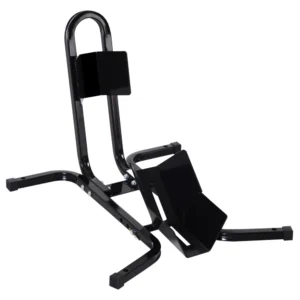 Χόκ τροχού μοτοσικλέτας HOMCOM Ρυθμιζόμενο σε 3 επίπεδα από 250 kg max σε μέταλλο, 60x55x43 cm, μαύρο AA0-057 - Image 5