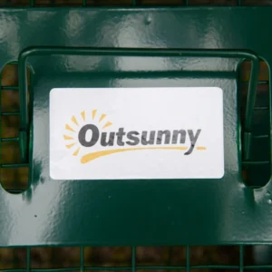 Μεταλλική Παγίδα - Κλουβί Ζώων με 1 Πόρτα 60 x 18 x 20 cm Outsunny AB0-015 - Image 5