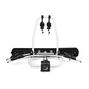 Βάση Κοτσαδόρου Αυτοκινήτου 2 Ποδηλάτων με Πίσω Φώτα Ασφαλείας 113 x 72 x 63 cm Costway AT5551 - Image 2